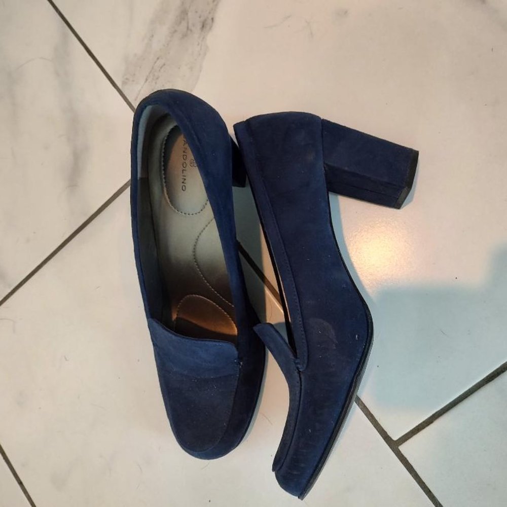 Navy Suede Bandolino